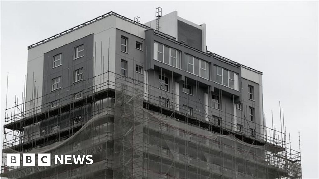 Scaffolding removed from Ipswich tower after four years
