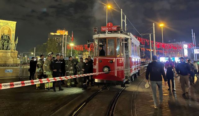 Fire Panic on Taksim Tram