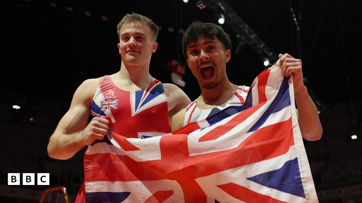 World Artistic Gymnastics Championships: Jake Jarman wins gold for GB