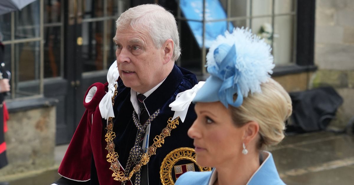 England rugby star's 'inappropriate' Prince Andrew joke on Zara Tindall's big day - The Mirror