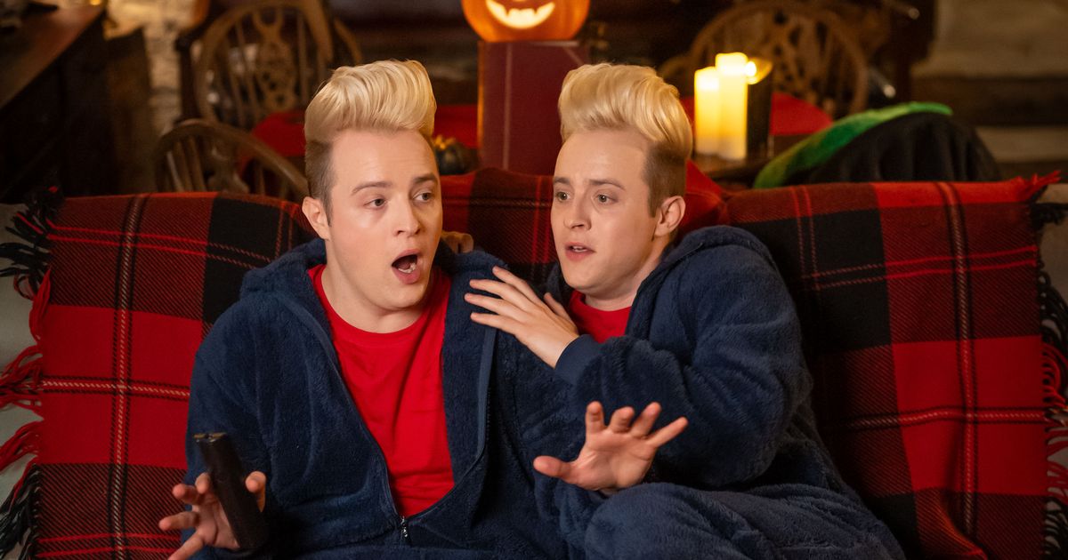 Jedward brave 'next-level challenge' at UK's 'most haunted inn' for horror film night - The Mirror