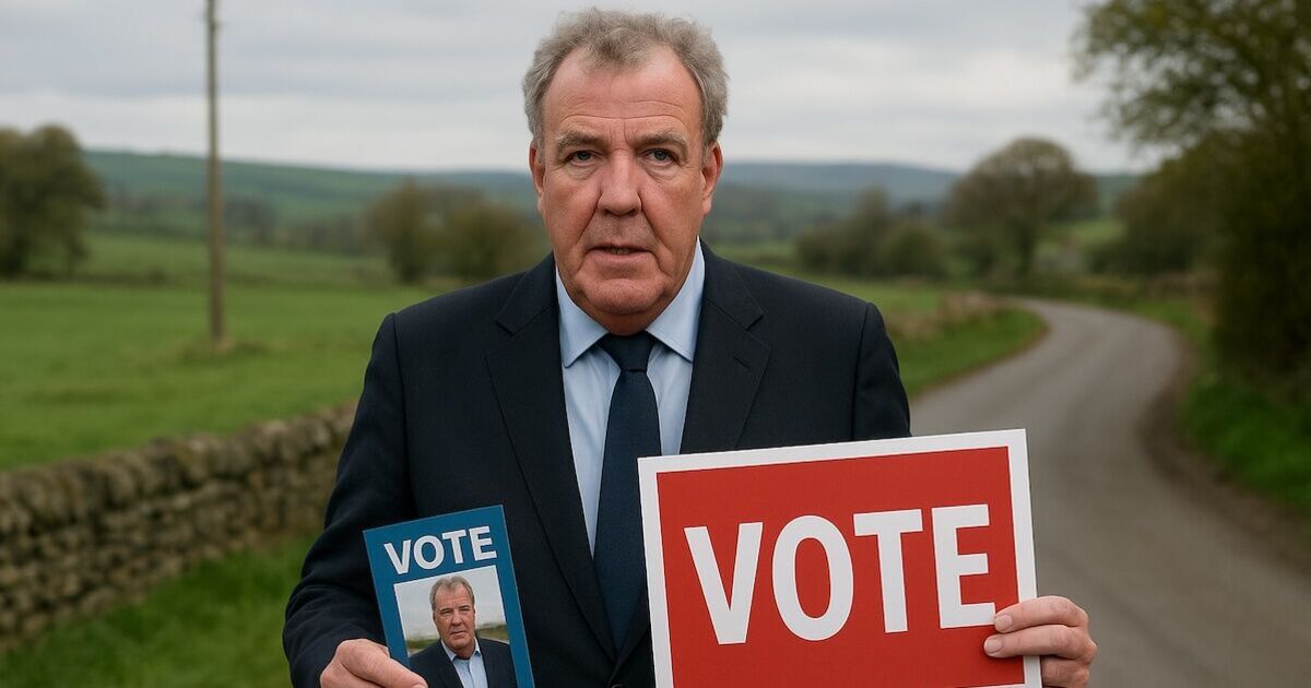 'MP Jeremy Clarkson' unrecognisable in bombshell AI snaps as he debates Farage