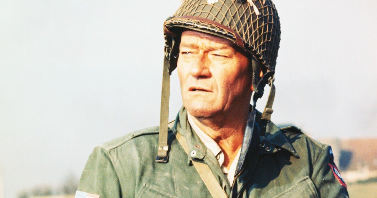 'Best war movie ever made' with John Wayne available to watch on TV today