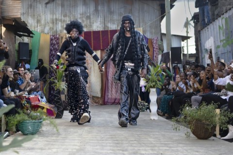 Kenyan designers transform used clothes into art