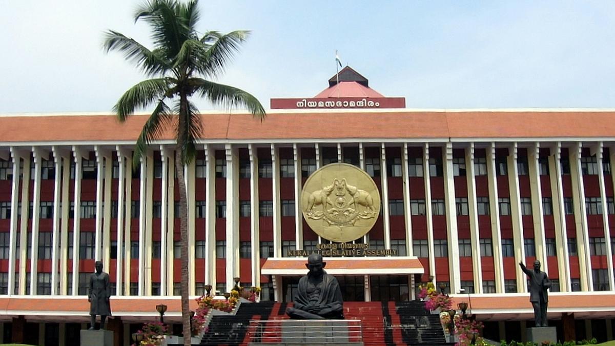 Uproar in Kerala Assembly as Opposition attempts to storm Speaker's podium over Sabarimala 'gold-plating row'