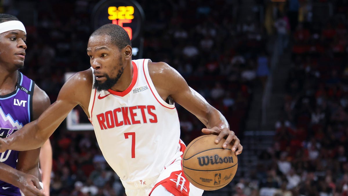 Kevin Durant, Rockets agree to 2-year, $90 million extension, per report