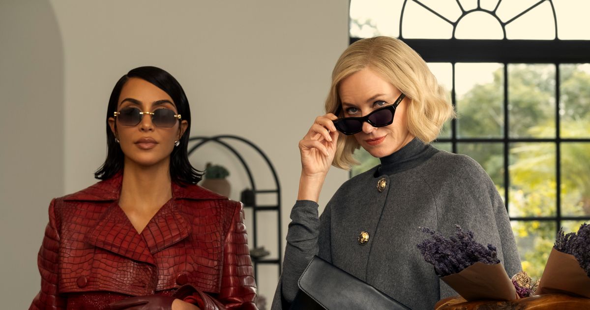 Kim Kardashian admits 'I was scared s***less' by Glenn Close ahead of All's Fair - The Mirror