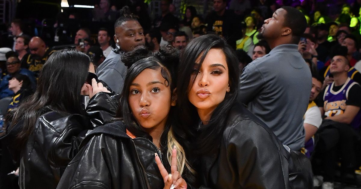 Kim Kardashian's daughter North has encouraged her to 'move on' from Kanye West - The Mirror