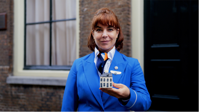 KLM Celebrates 106 Years Of Connection With The US With A Special Delft Blue House In The Heart Of Leiden | Mzansi Pulse