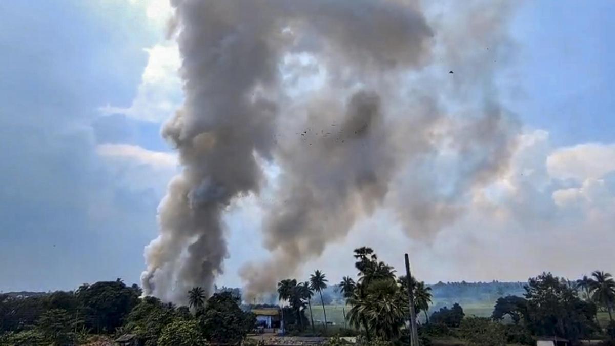Konaseema fireworks explosion: Chief Minister Chandrababu Naidu announces ₹15 Lakh ex gratia to each of the victims' kin