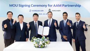 Korean Air, Archer team up to develop advanced air mobility model