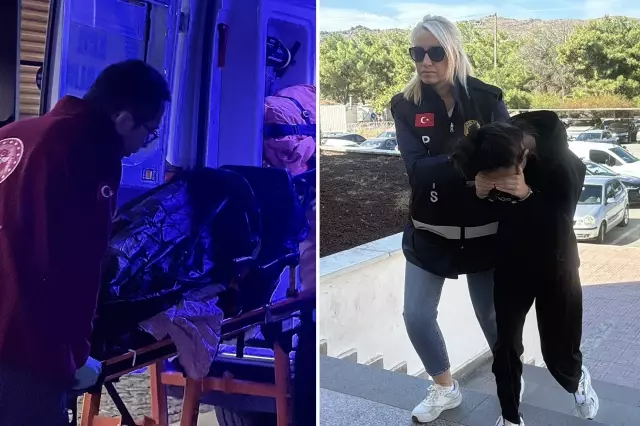 The woman who left her newborn baby on the terrace has been arrested.