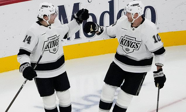 Laferriere and Fiala score in 2nd-period burst to back Forsberg in...