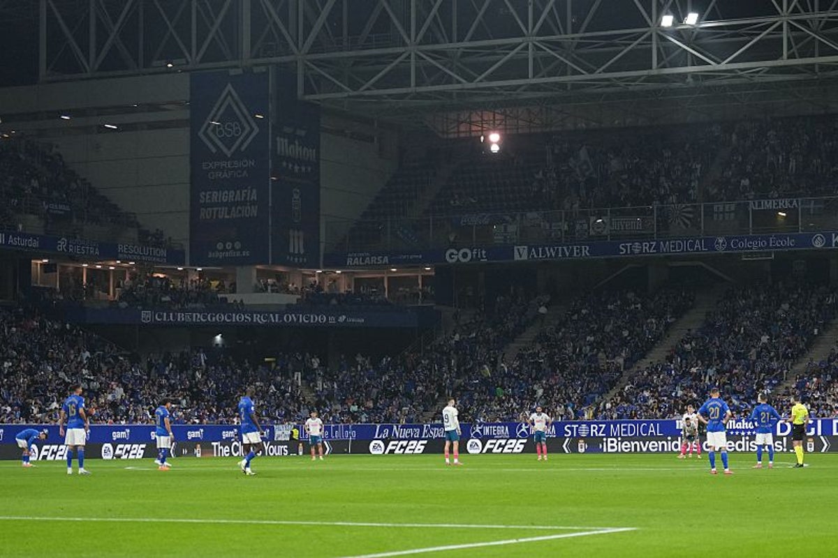 LaLiga players stage on-pitch protest against plans for overseas game