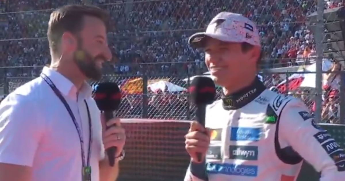 Lando Norris responds instantly as Mexico GP fans boo Brit after dominant F1 win - The Mirror