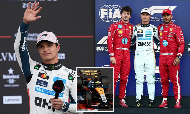 Lando Norris qualifies on pole for the Mexican Grand Prix