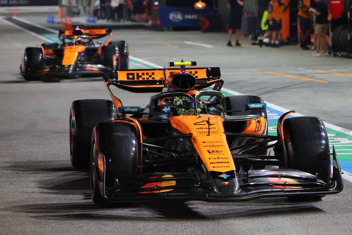 Lando Norris to face 'consequences' after Singapore collision with Oscar Piastri