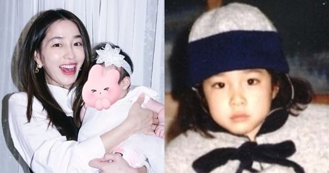 Lee Min-jung's Childhood Photos Mistaken as Daughter's