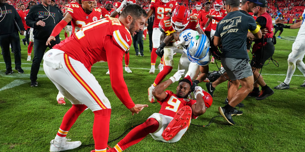 Lions safety Brian Branch gets 1-game suspension for punching Chiefs' JuJu Smith-Schuster