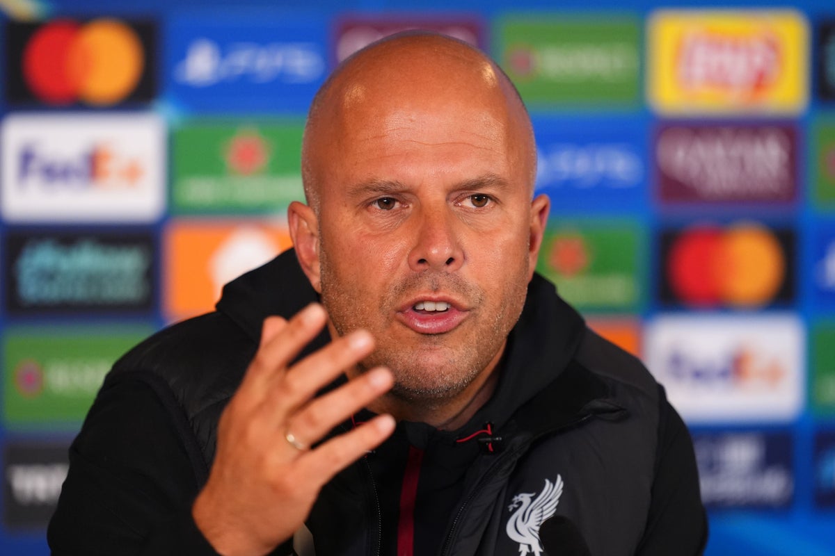 Arne Slot vows plane problem will not stop Liverpool flying high in Frankfurt