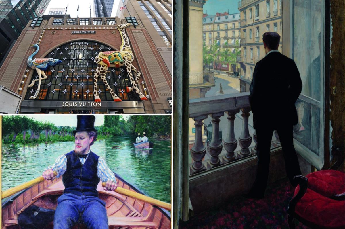 Louis Vuitton exhibits two Impressionist masterpieces in its flagship...