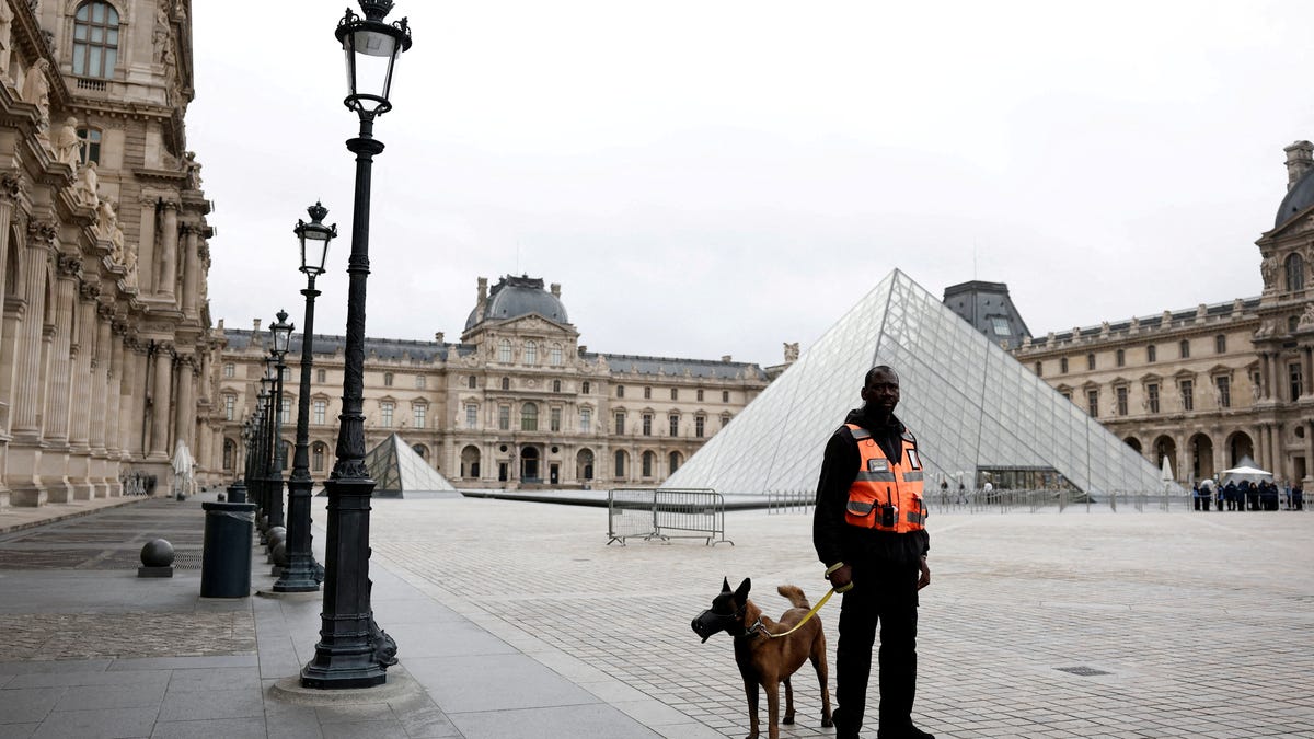 Louvre director blames aging security system for brazen $102M jewelry heist