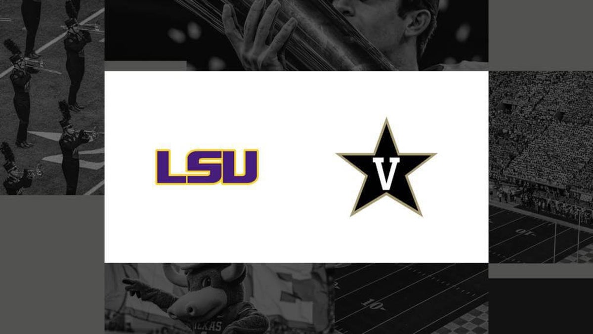 How to watch No. 10 LSU vs. No. 17 Vanderbilt: TV channel and streaming options for October 18