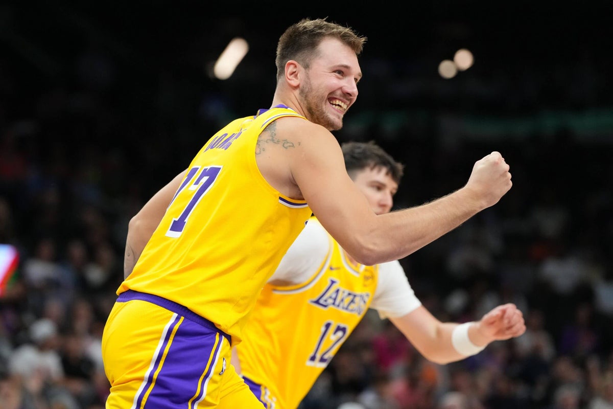 The real Luka Dončić showed up in his Lakers' preseason debut