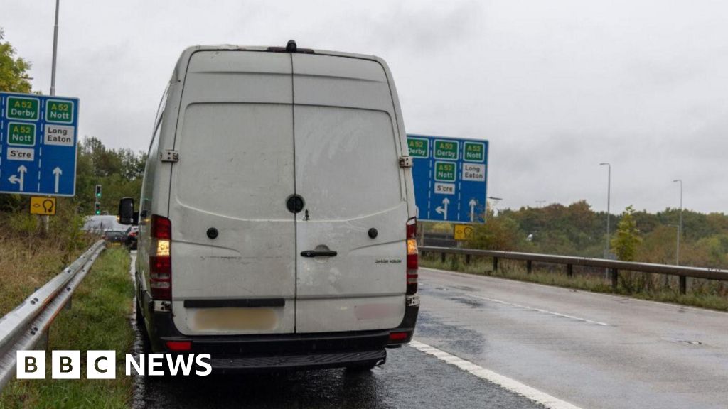 M1 van man learns his obscene gestures were made to police