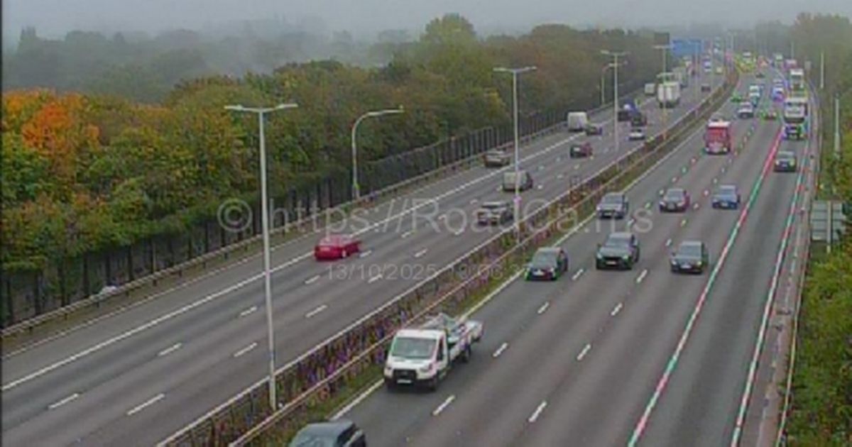 Major M6 delays as crash leaves lorry driver seriously injured - Birmingham Live