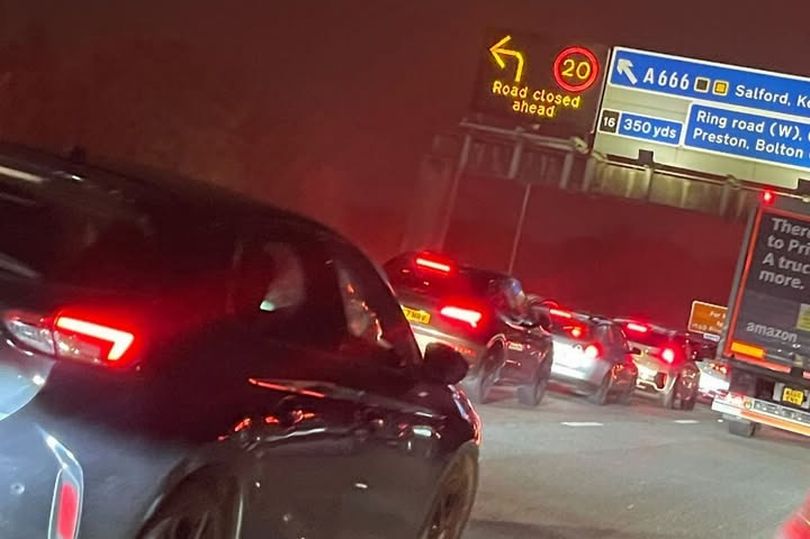 Man dies in horror four-vehicle crash on M60