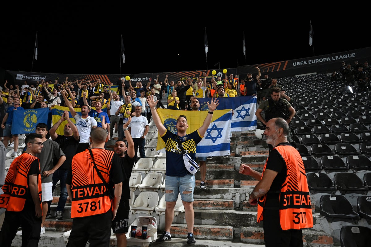 Why are Maccabi Tel Aviv fans banned from Aston Villa and why is it controversial?