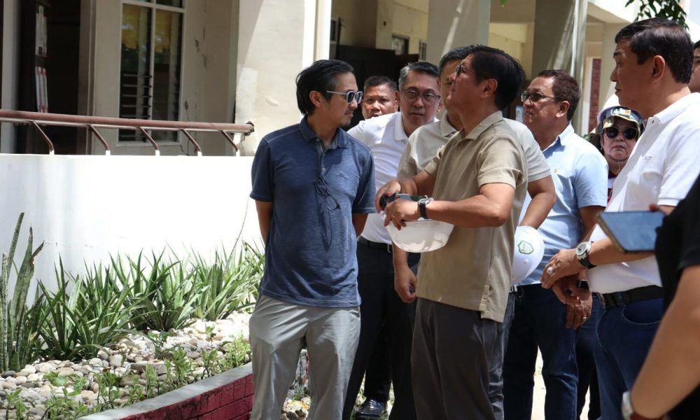 Marcos visits quake-hit Davao Oriental, brings nearly P298-M aid