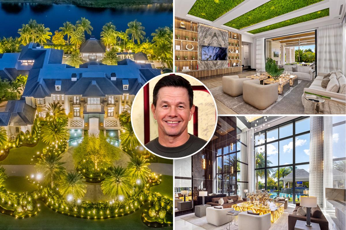 Mark Wahlberg paid $37M for a Lake Como-inspired estate in South...