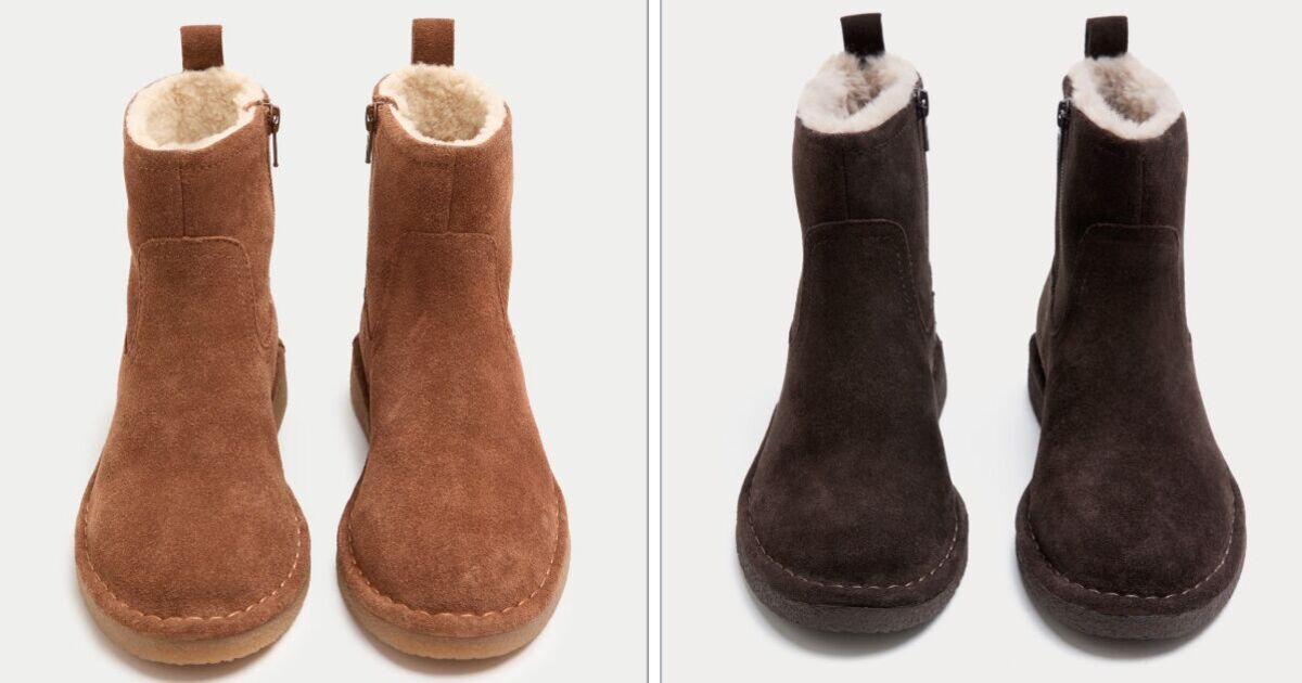 M&S shoppers rush to buy 'very comfy, smart and on trend' winter boots