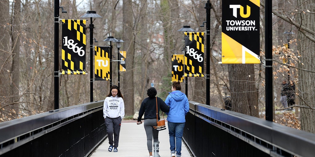 Manhunt underway after college student attacked on campus following reported road rage incident: police