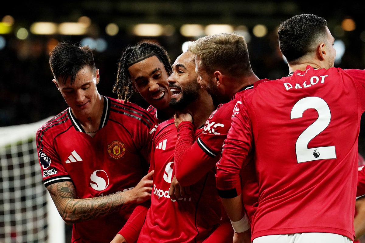 Bryan Mbeumo and Matheus Cunha help Man Utd beat Brighton for third win in a row