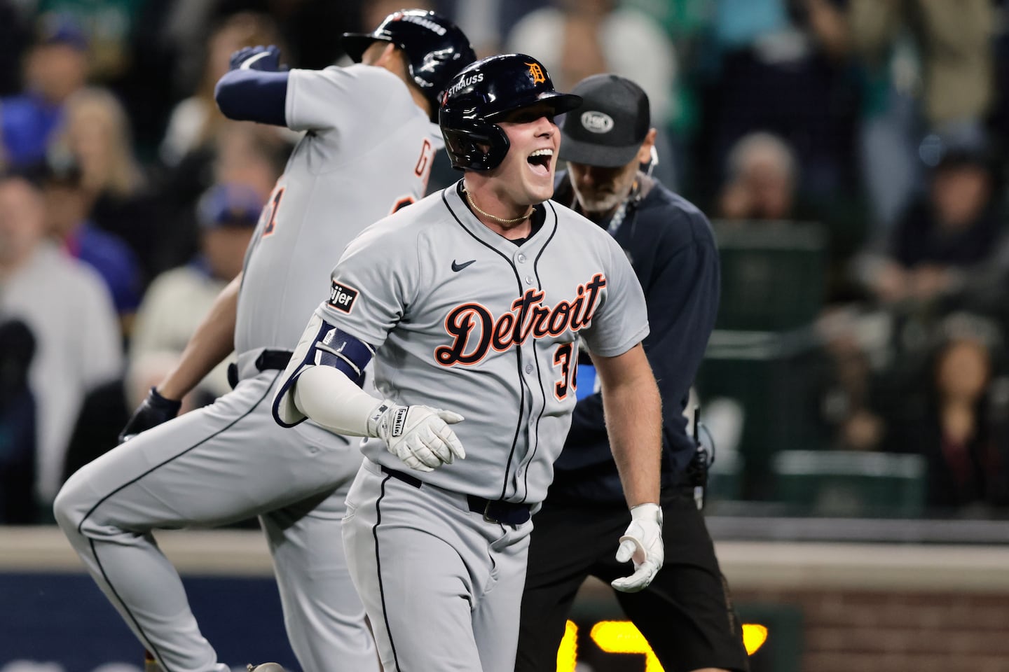 Zach McKinstry lifts Tigers over Mariners in 11 innings in ALDS opener - The Boston Globe