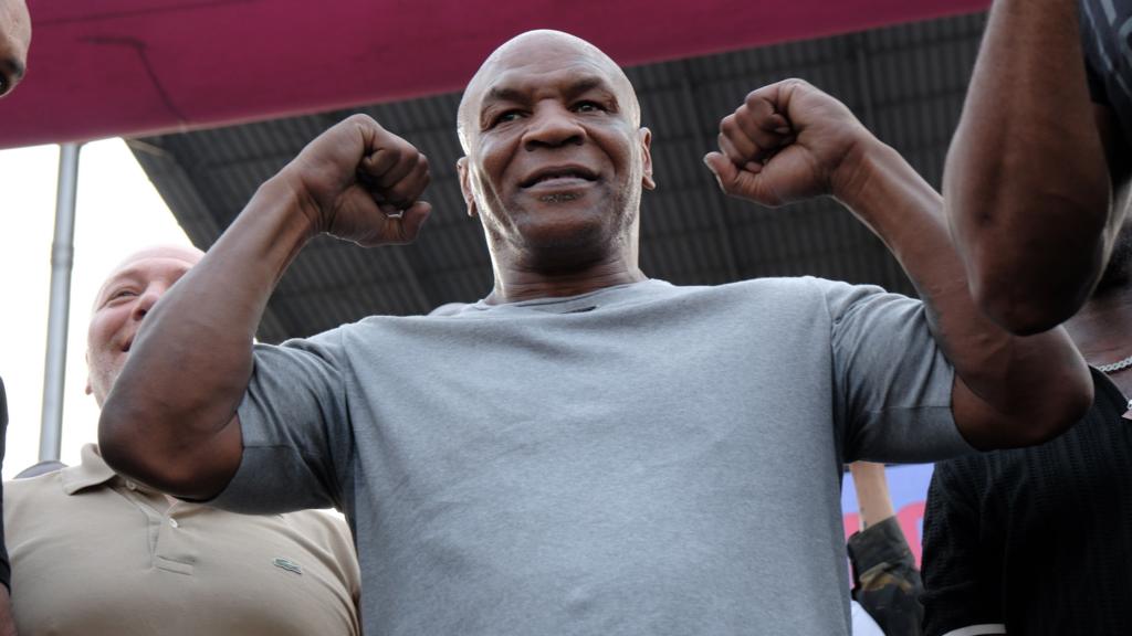 Mike Tyson hails Congolese roots on Rumble in the Jungle visit to Kinshasa