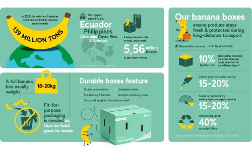 Mondi develops lighter, more sustainable banana box through customer collaboration | PaperFIRST