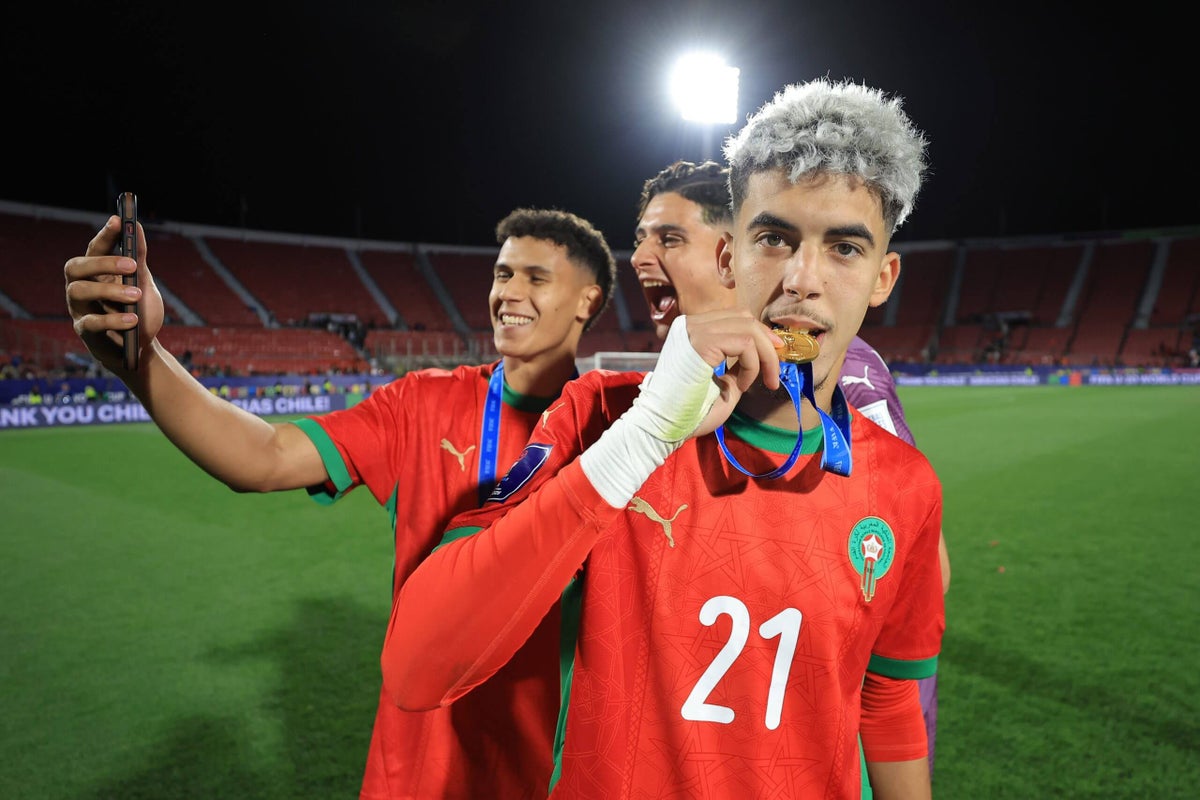 Morocco stuns Argentina 2-0 to win first U20 World Cup title