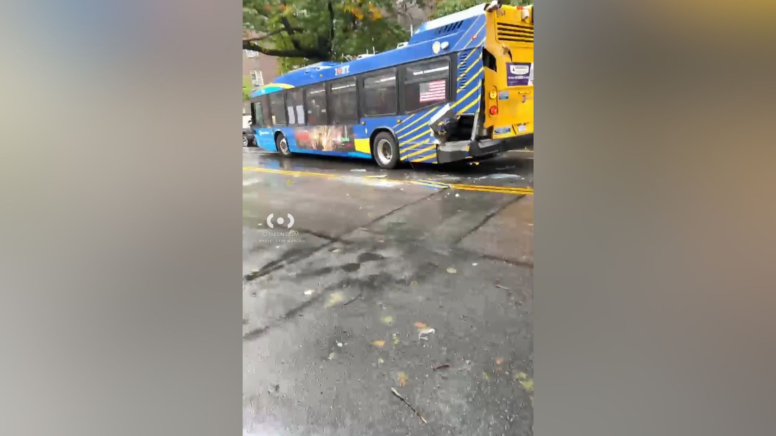 12 injured after MTA bus collides with another bus in Queens