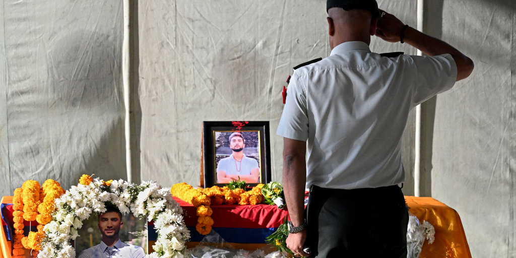 Body of slain Nepali hostage held in Gaza returns home after release by Hamas