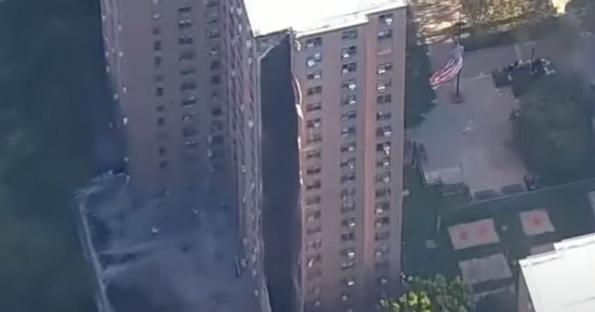 Major emergency as New York apartment building collapses