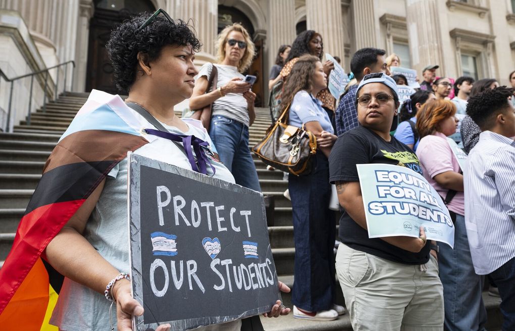 New York City sues U.S. after school aid is cut over gender policies