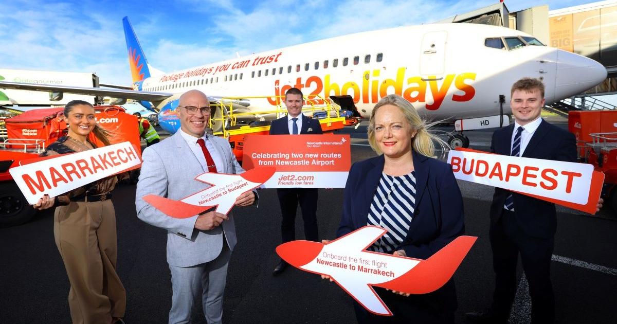 Airline launches Budapest and Marrakech routes from Newcastle Airport