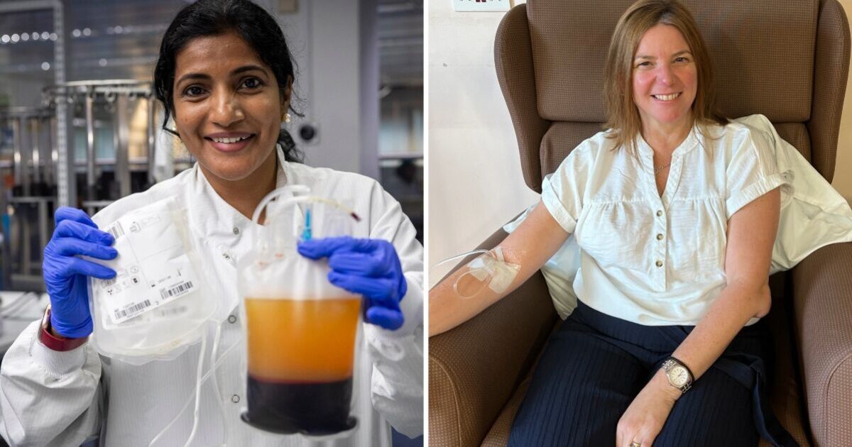 NHS urges Britons to donate 'liquid gold' for life-saving medicines