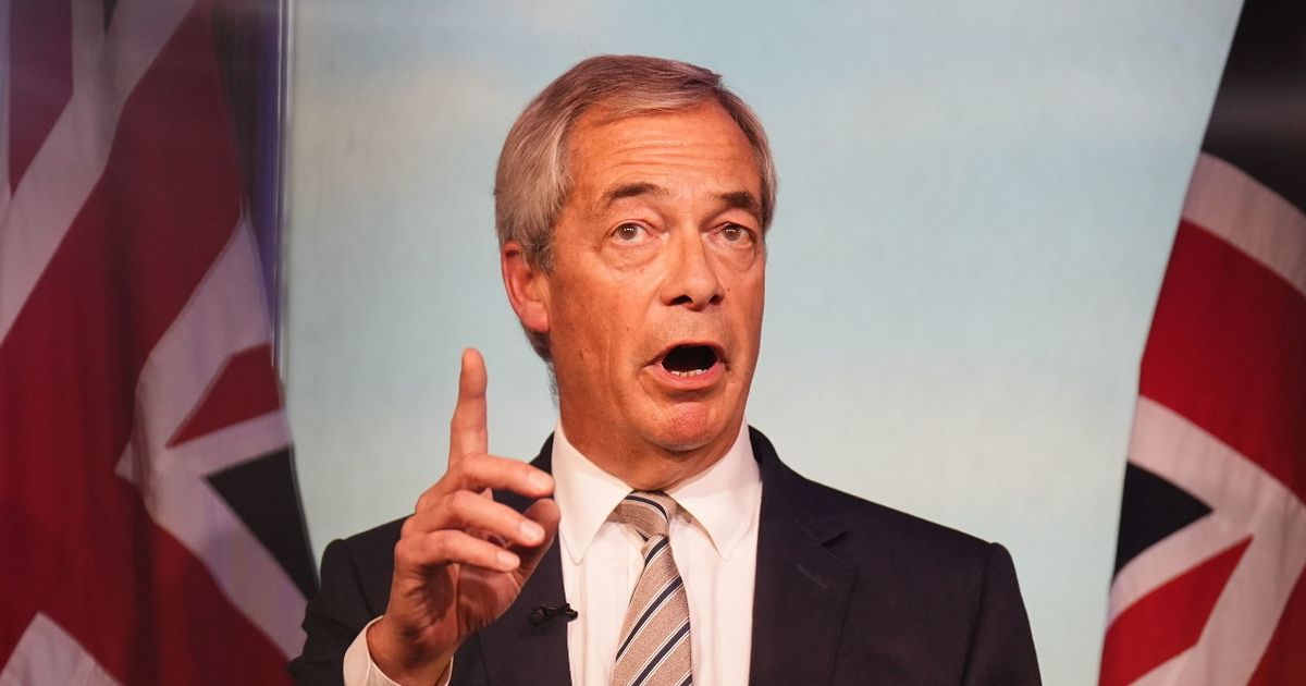 'Desperate' Nigel Farage 'backtracks' with three-word Putin description - The Mirror