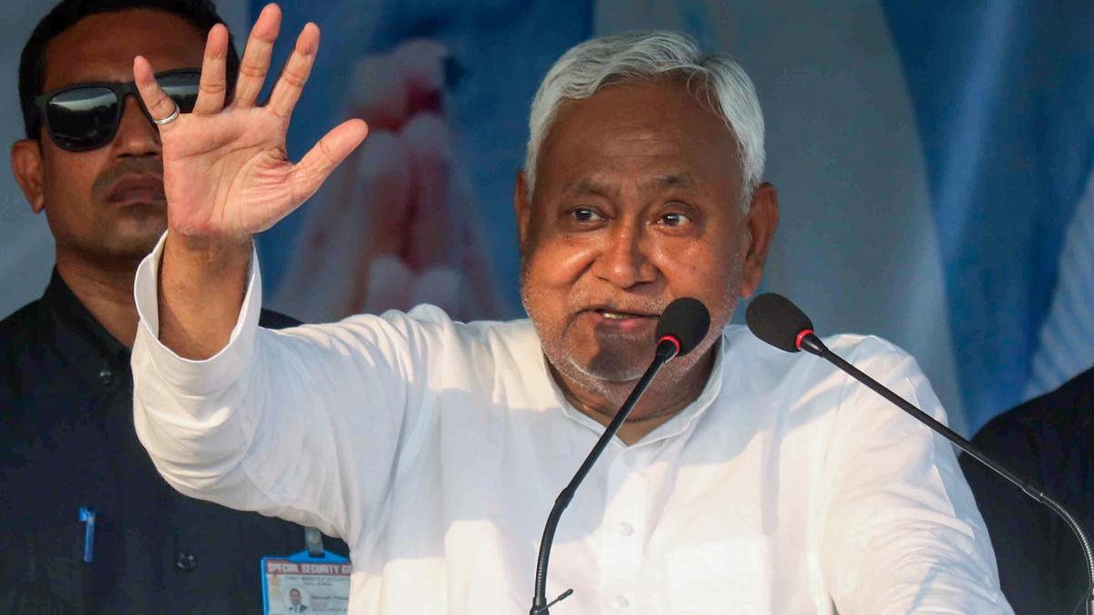 Nitish Kumar takes swipe at Tejashwi over Jeevika promise