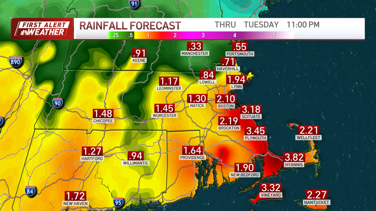 FIRST ALERT: Latest on nor'easter howling through New England